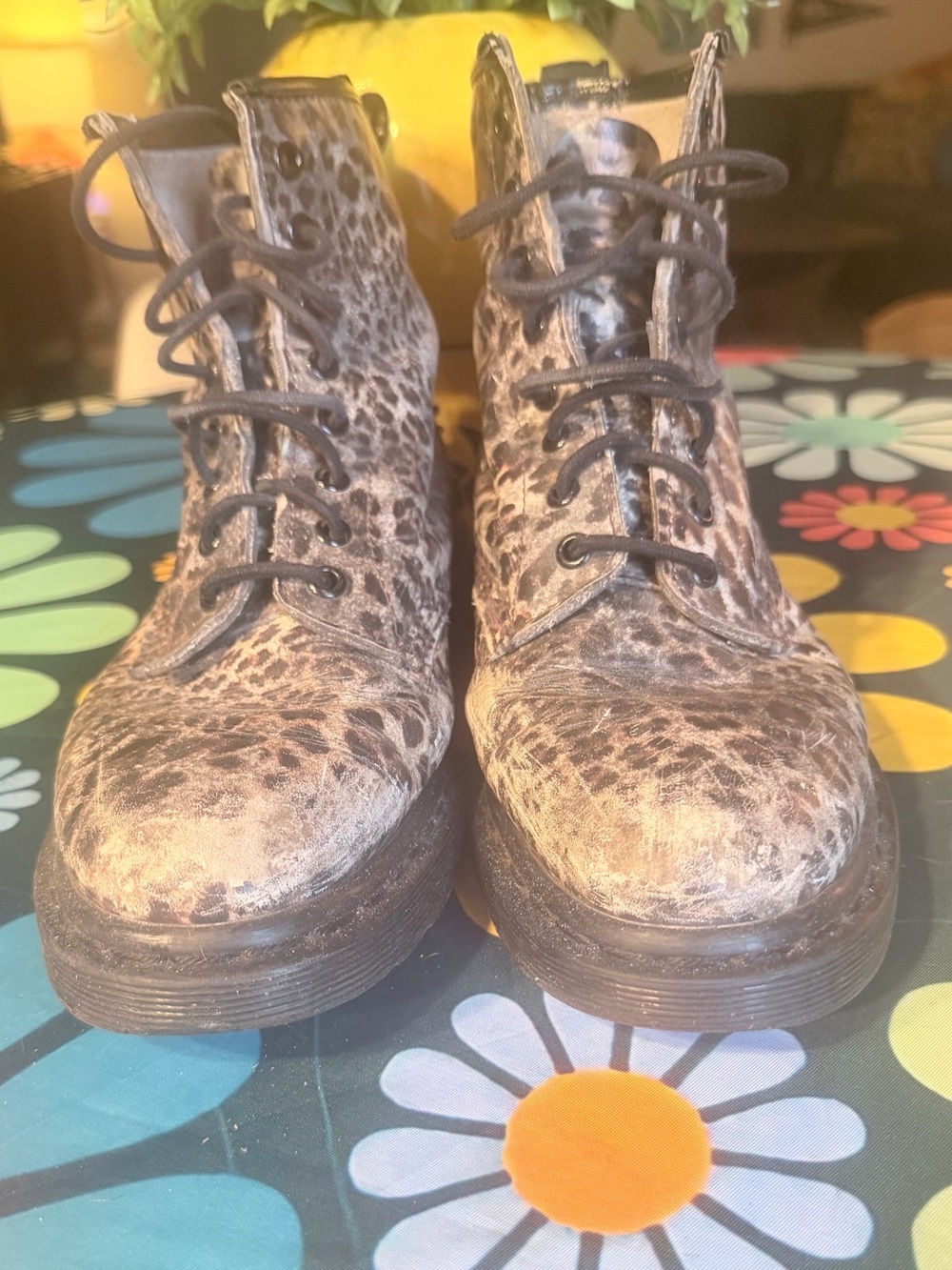 Dr Martens Leopard Print